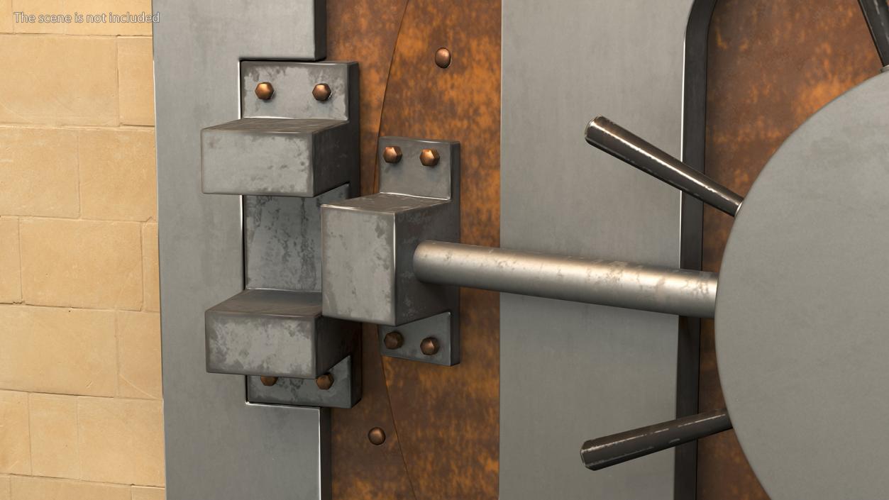 Vault Room Doors Collection 3D