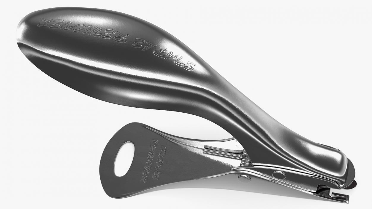 Heavy Duty Chrome Staple Remover 3D