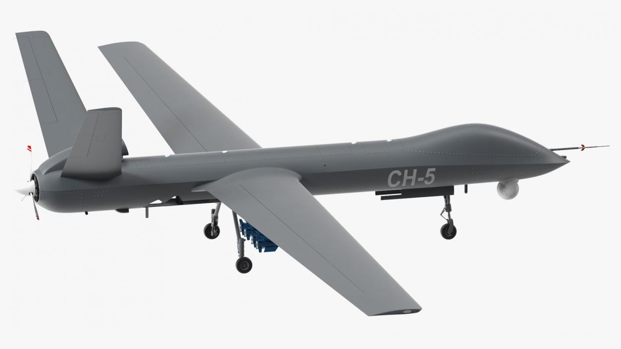 CH-5 Rainbow UAV Armed 3D