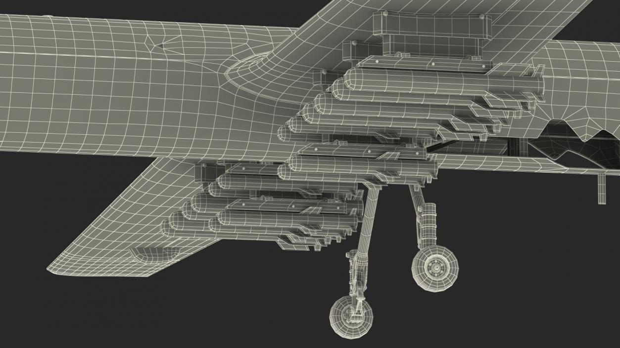 CH-5 Rainbow UAV Armed 3D