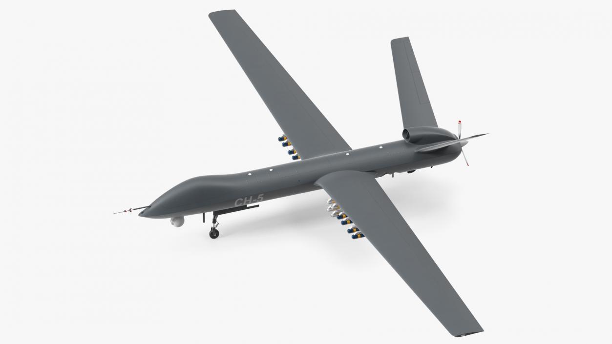 CH-5 Rainbow UAV Armed 3D