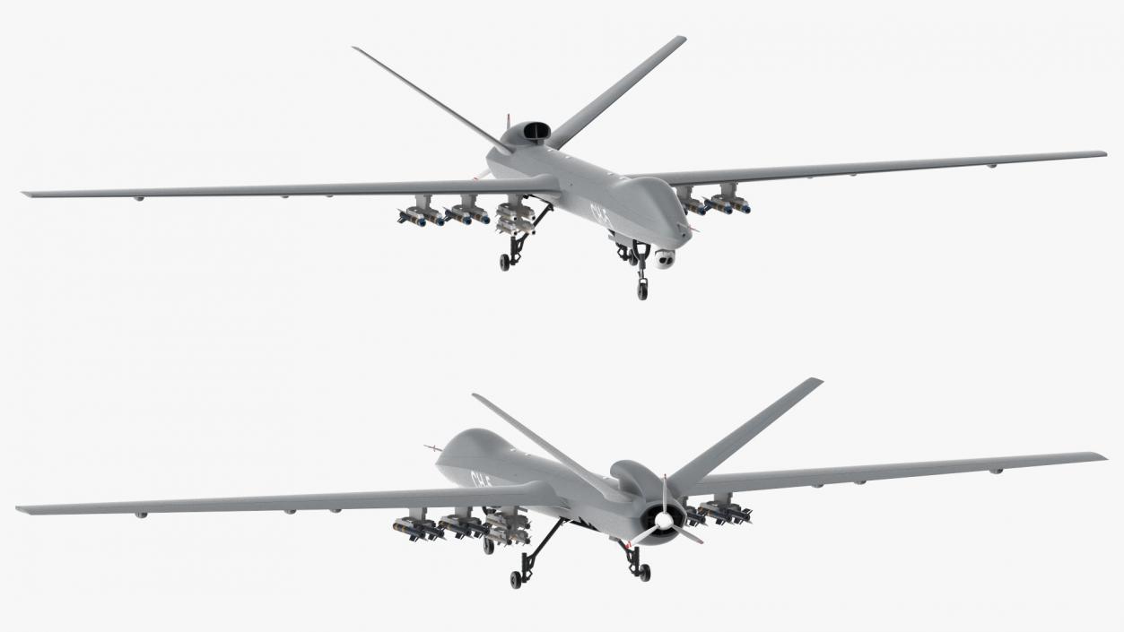 CH-5 Rainbow UAV Armed 3D