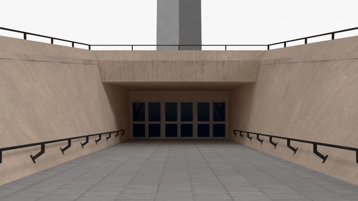 3D Gateway Arch Monument