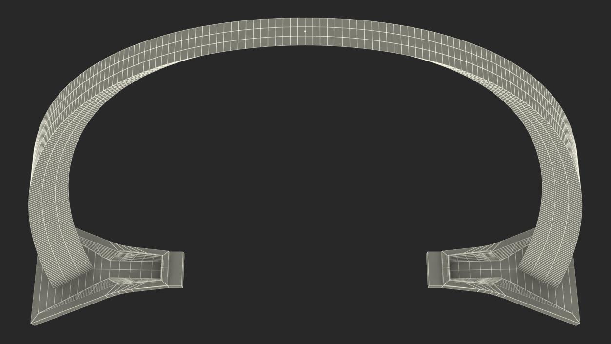 3D Gateway Arch Monument