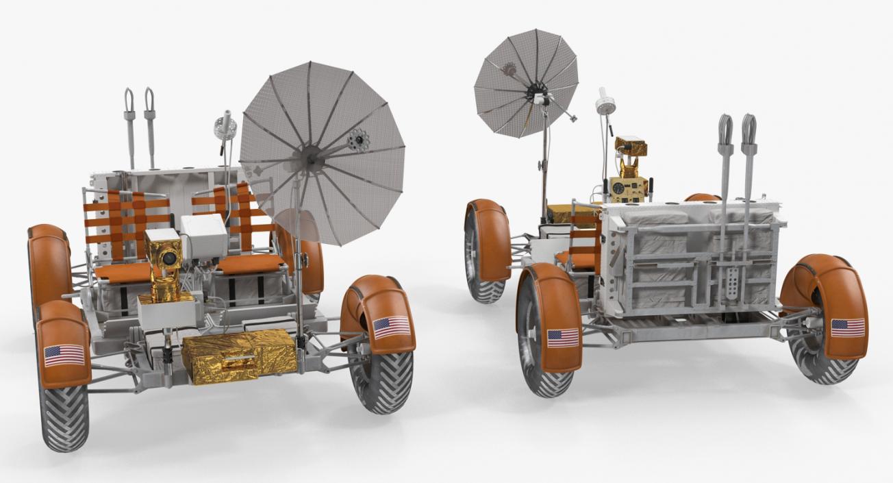 Rigged Space Vehicles 3D Models Collection 3D