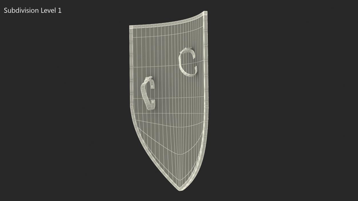 3D model Crusader Shield