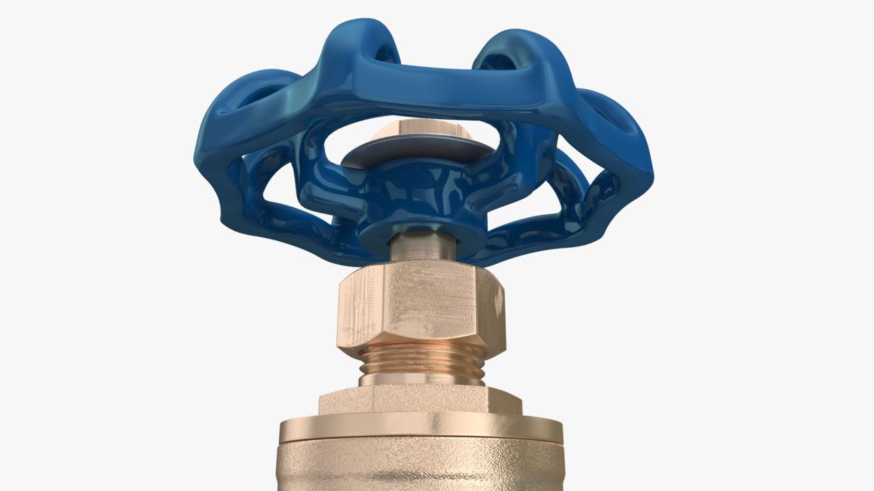 Gate Valve Pyrite 3D