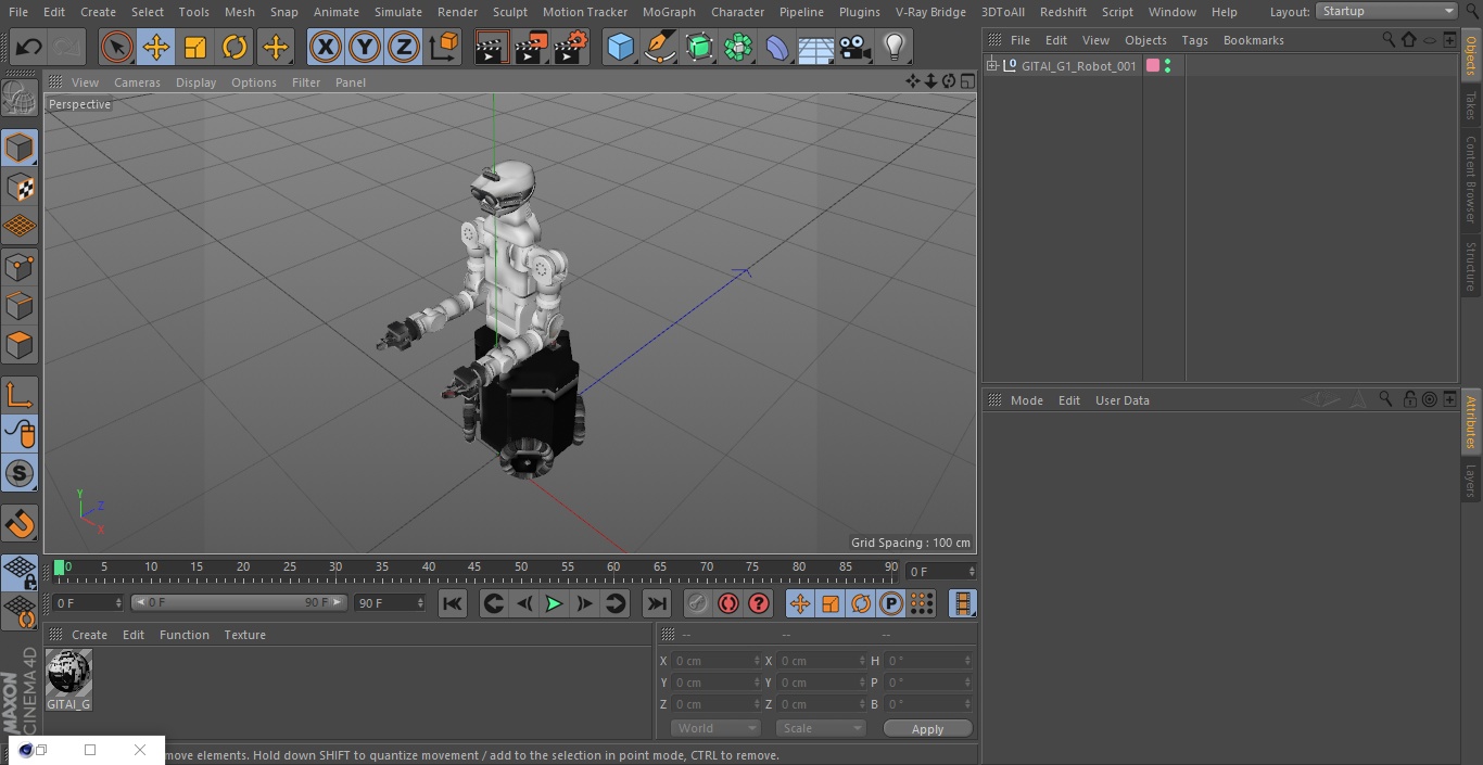GITAI G1 Robot 3D model