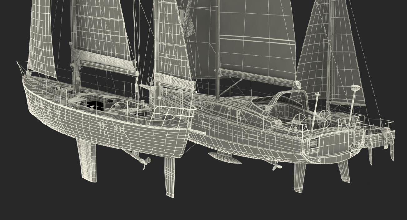 3D model Sailing Yachts Collection