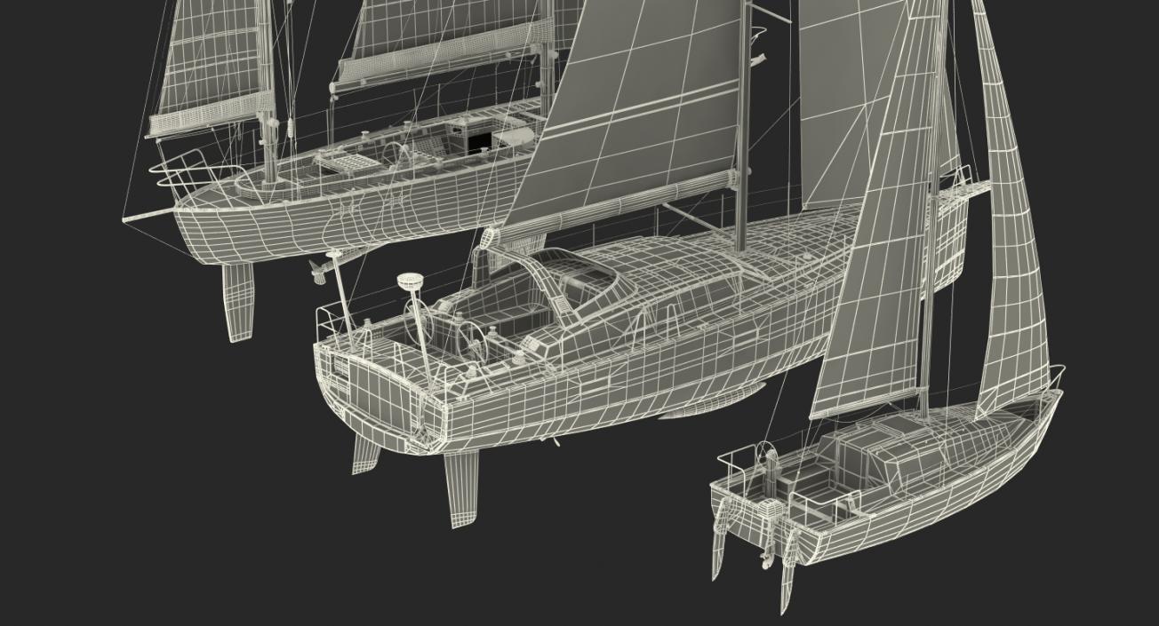 3D model Sailing Yachts Collection