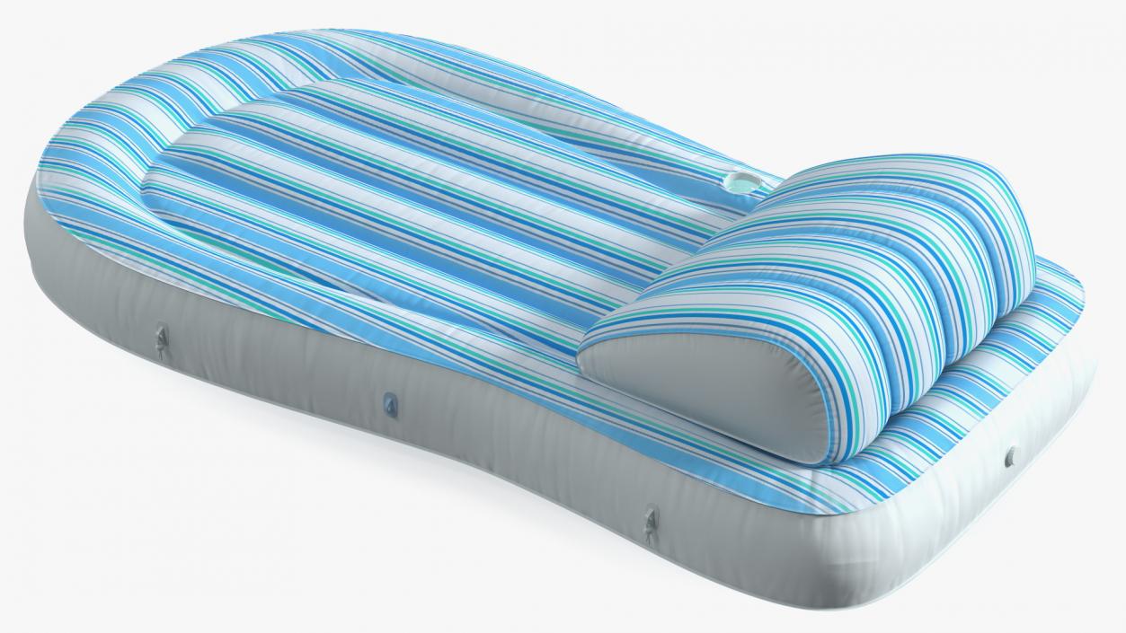 3D One Person Pool Air Mattress model