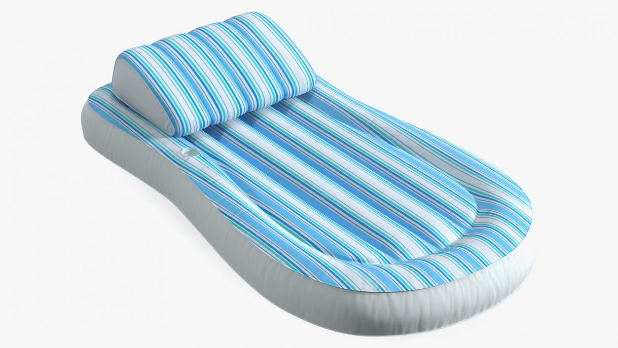 3D One Person Pool Air Mattress model