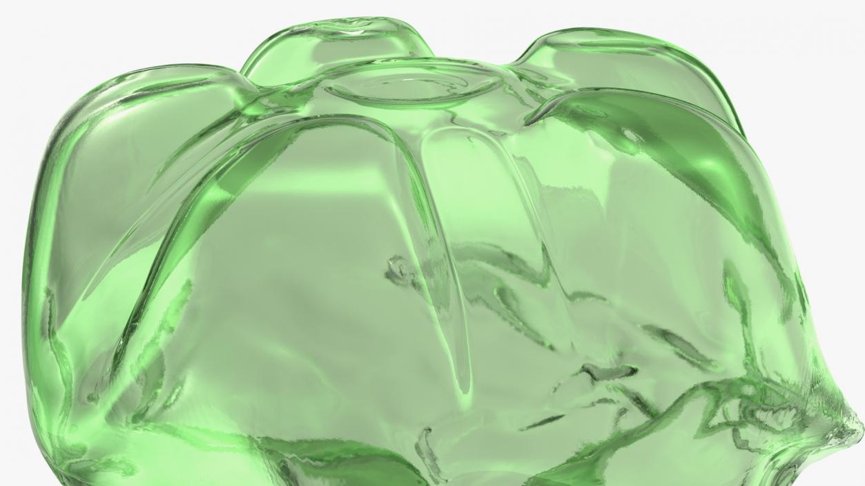 Crushed Plastic Bottle 2 3D model