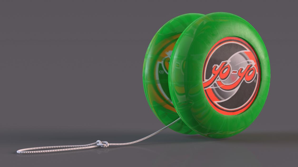 3D Green Yo-Yo