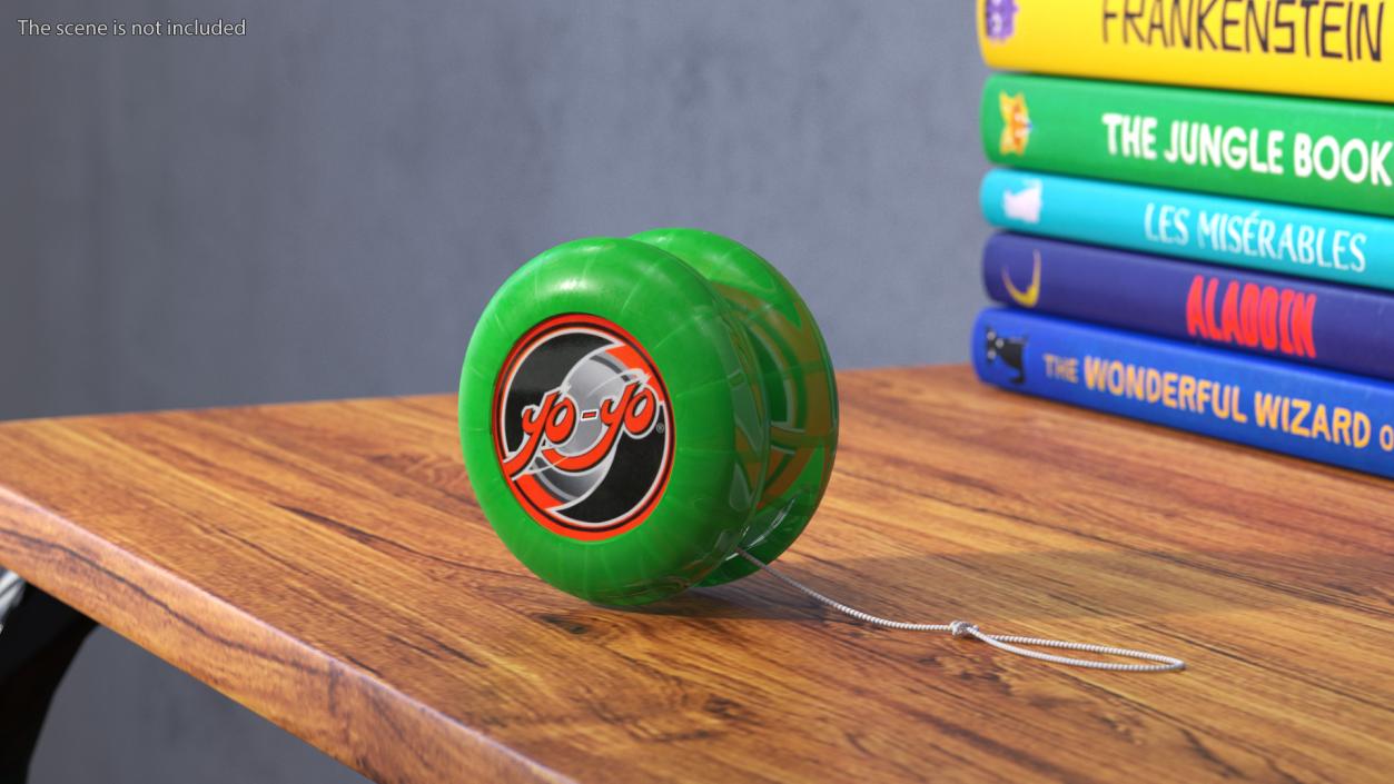 3D Green Yo-Yo