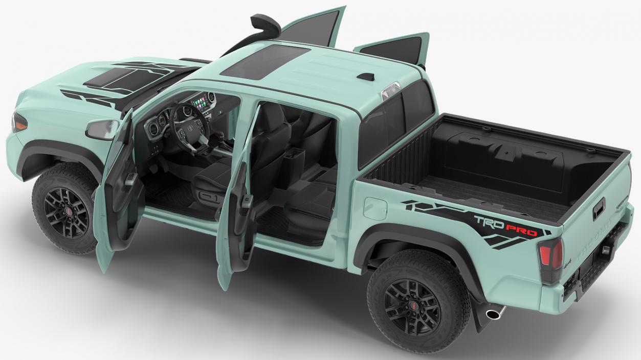 Toyota Tacoma TRD Pro Lunar Rock 2021 3D