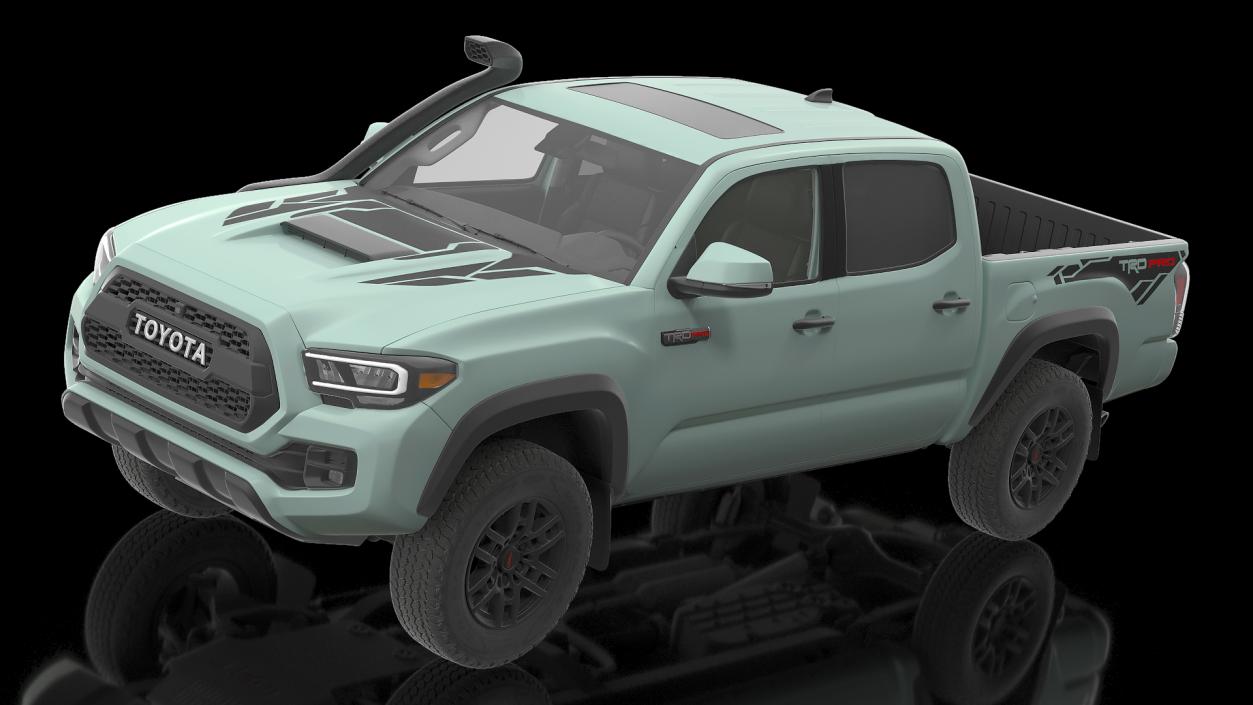 Toyota Tacoma TRD Pro Lunar Rock 2021 3D