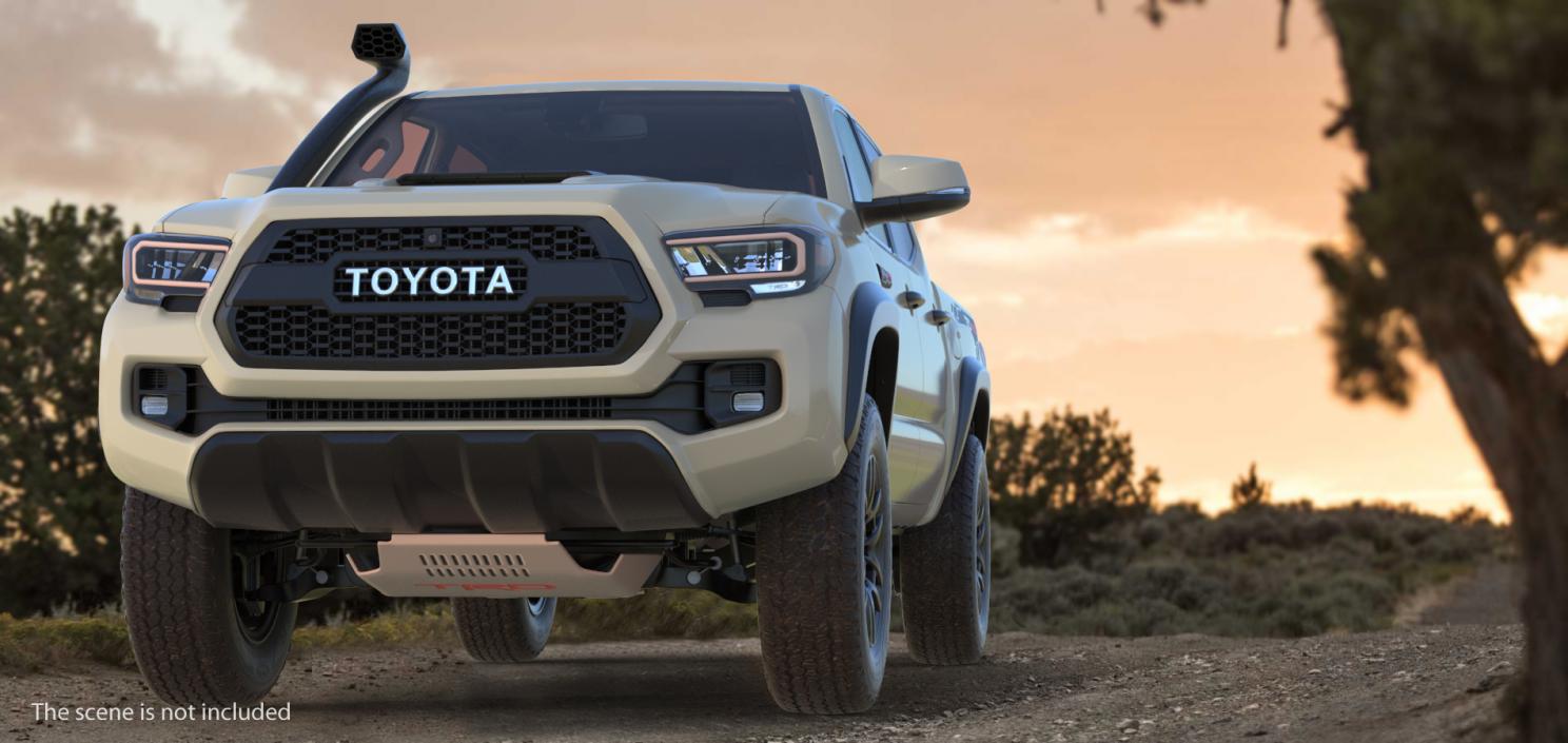 Toyota Tacoma TRD Pro Lunar Rock 2021 3D