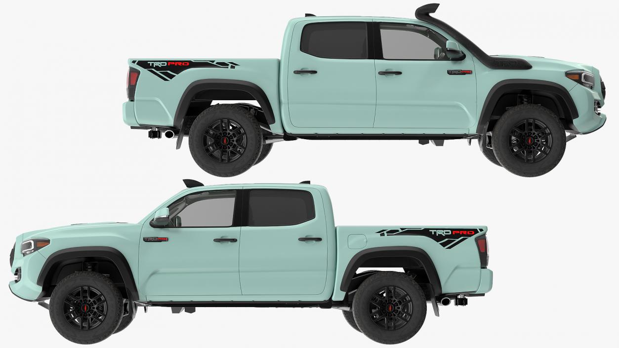 Toyota Tacoma TRD Pro Lunar Rock 2021 3D