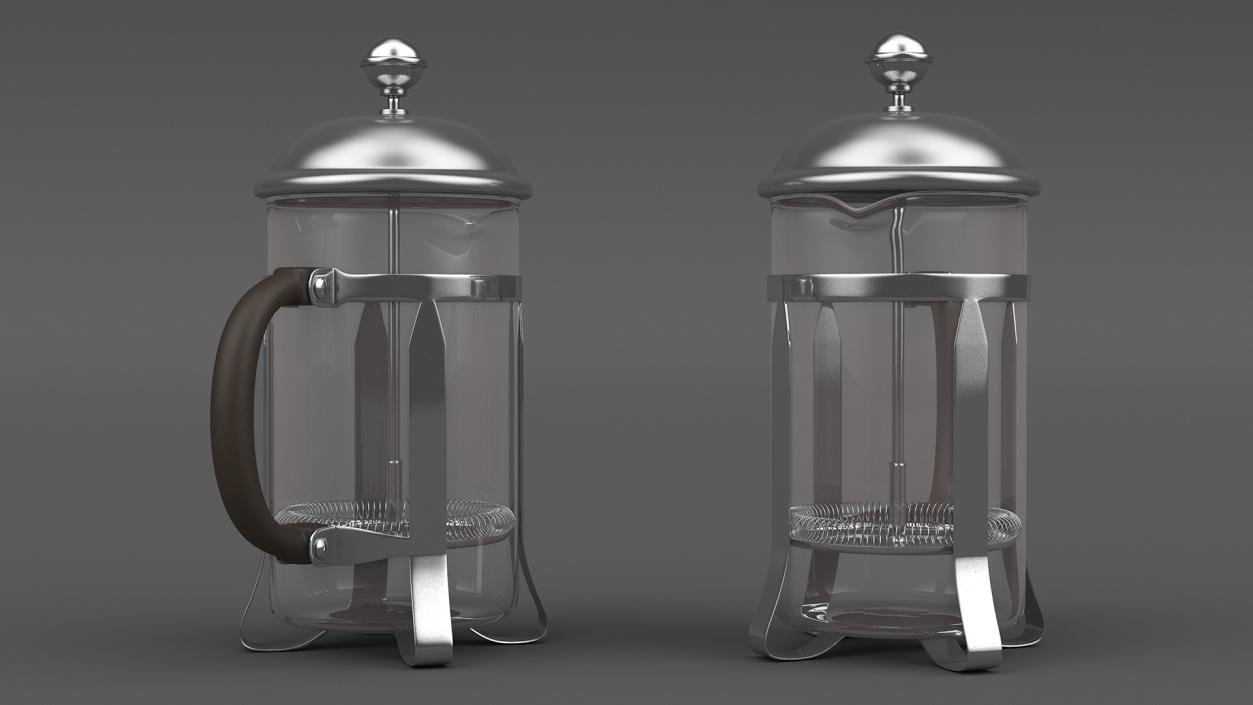 3D model French Press Coffee Maker