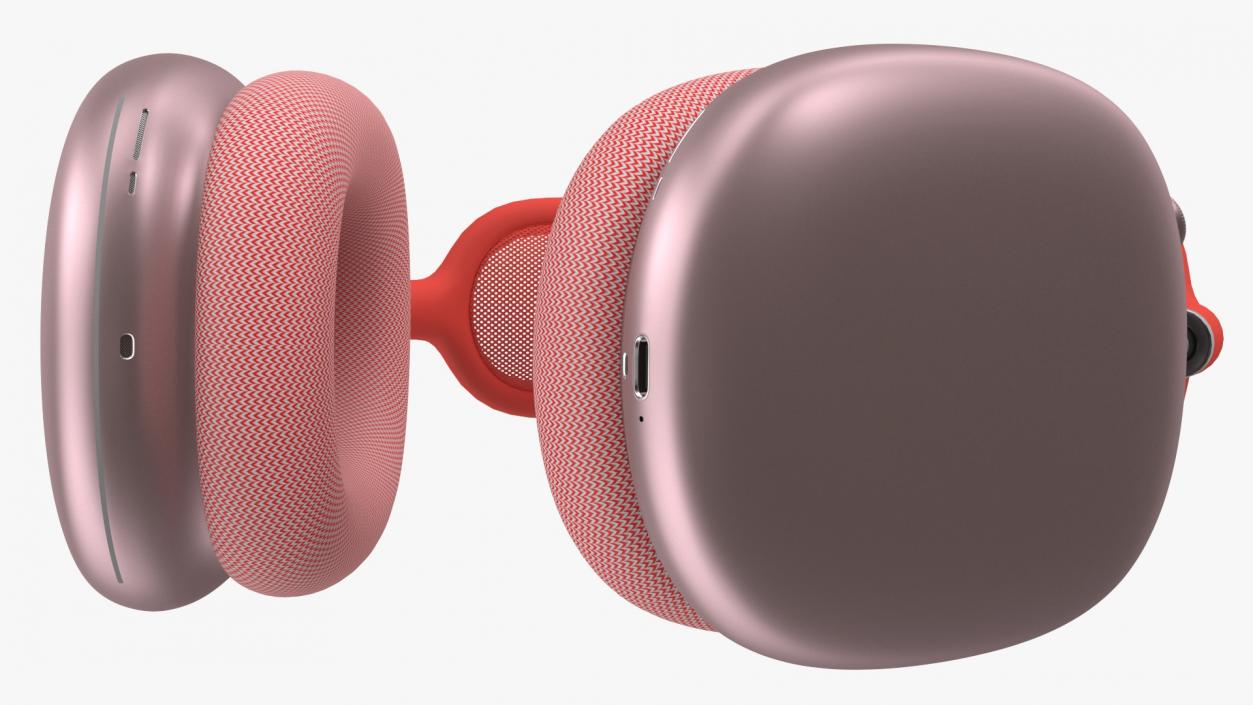 AirPods Max Headphones Pink 3D