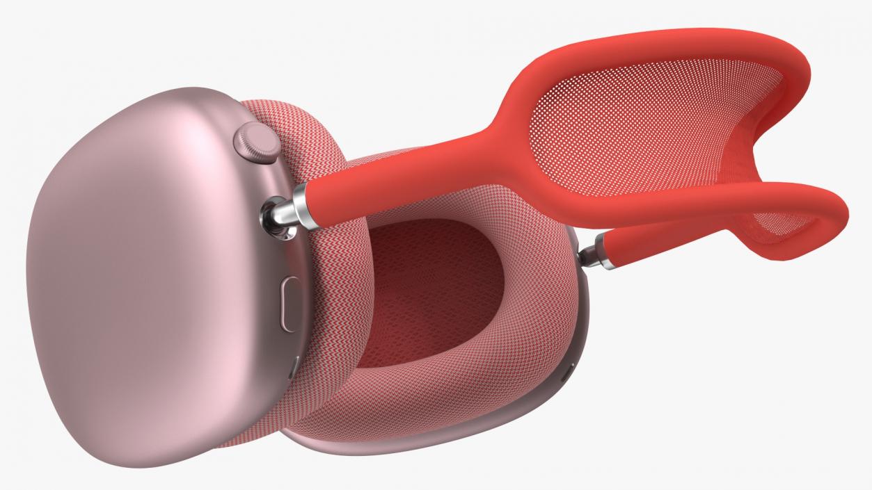 AirPods Max Headphones Pink 3D