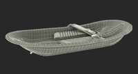 3D Snow Sleds Collection 3 model