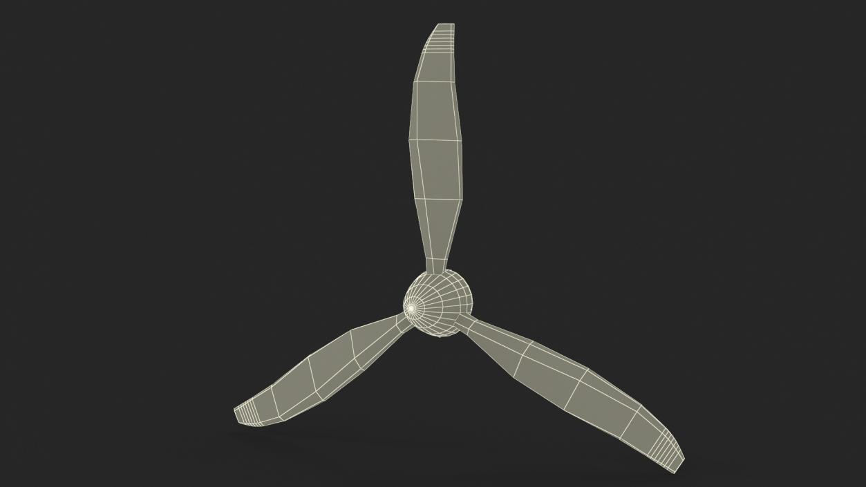 Wind Turbine Propeller 3D