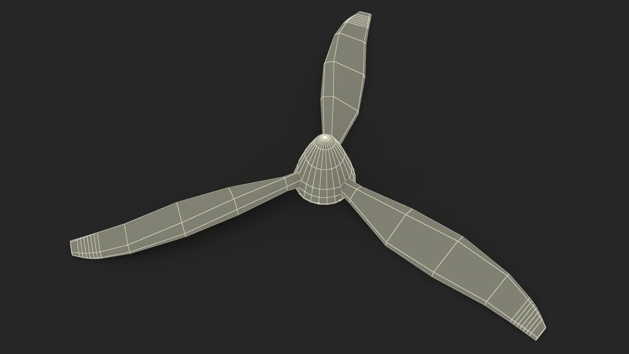 Wind Turbine Propeller 3D