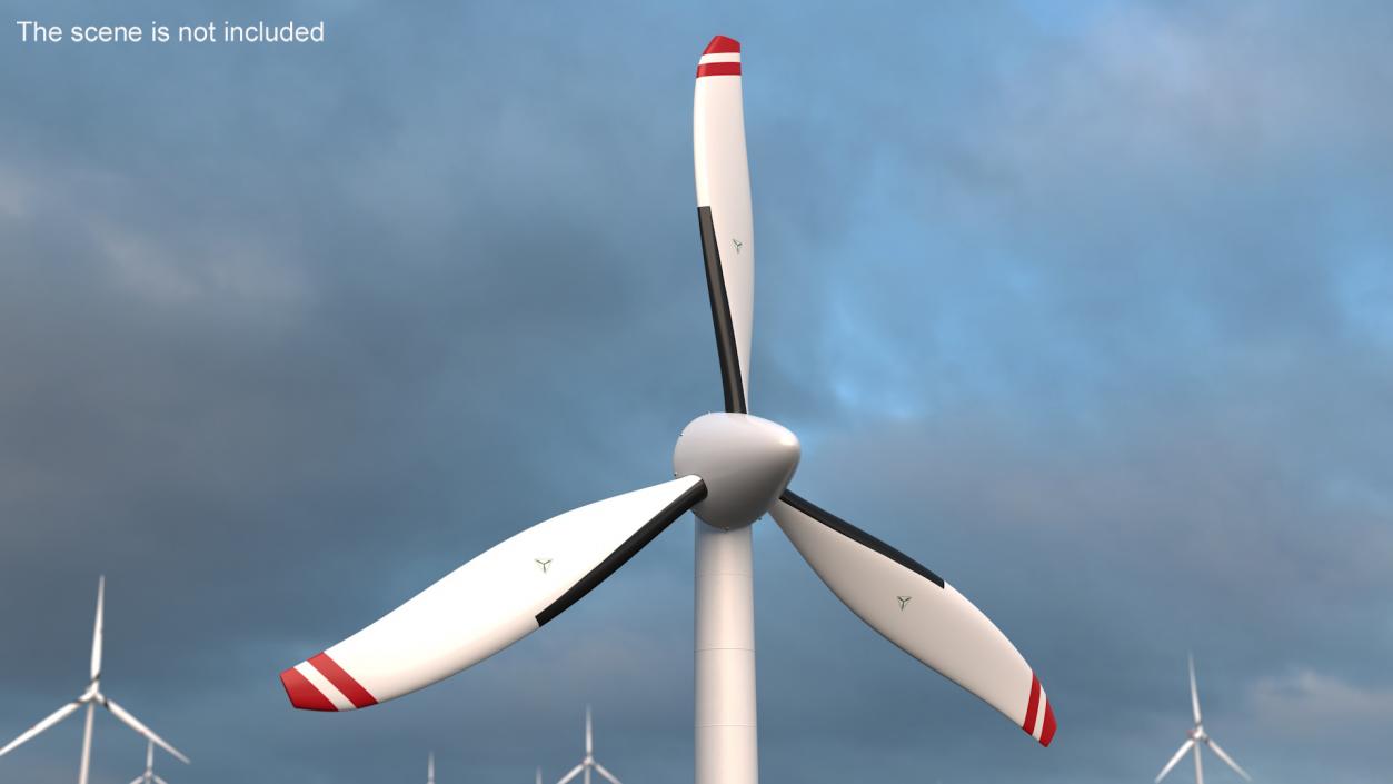 Wind Turbine Propeller 3D