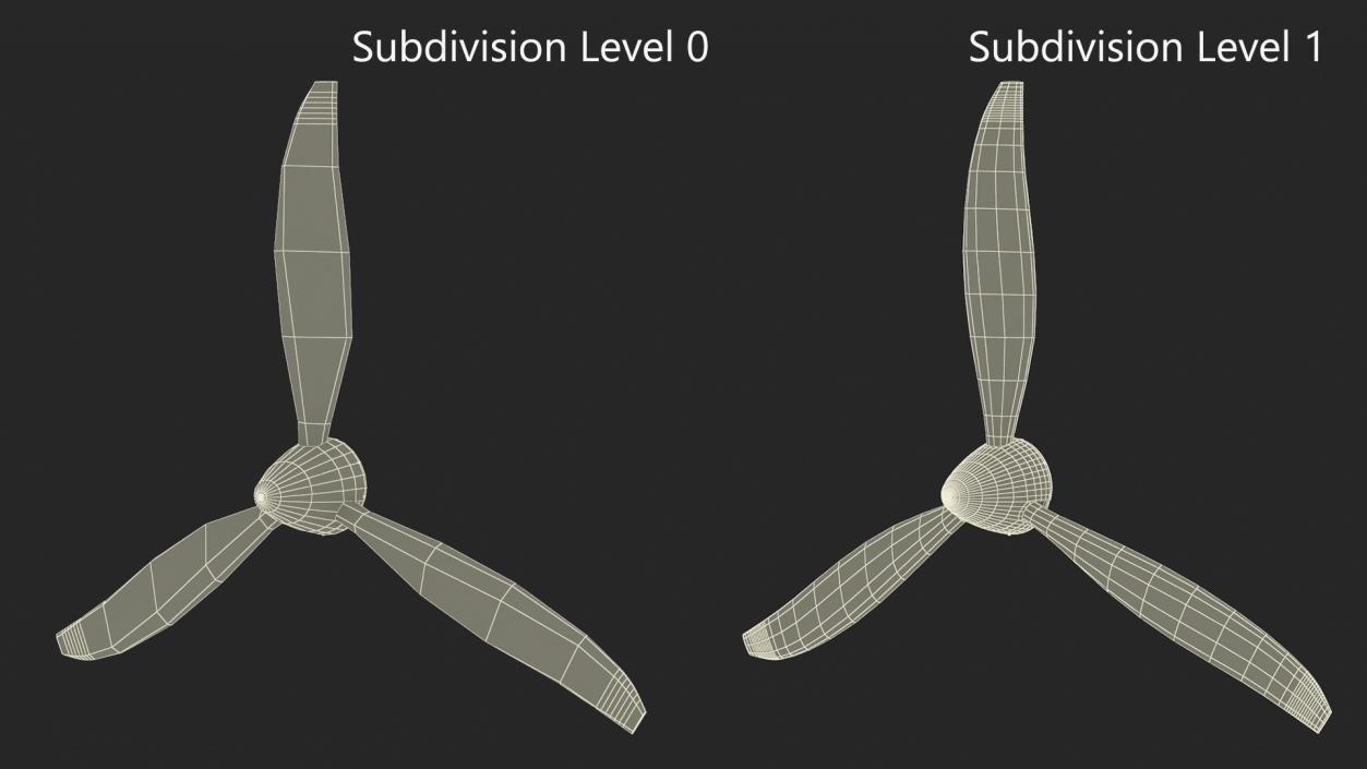 Wind Turbine Propeller 3D