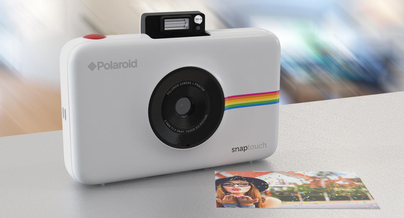 3D Polaroid Snap Digital Instant Camera