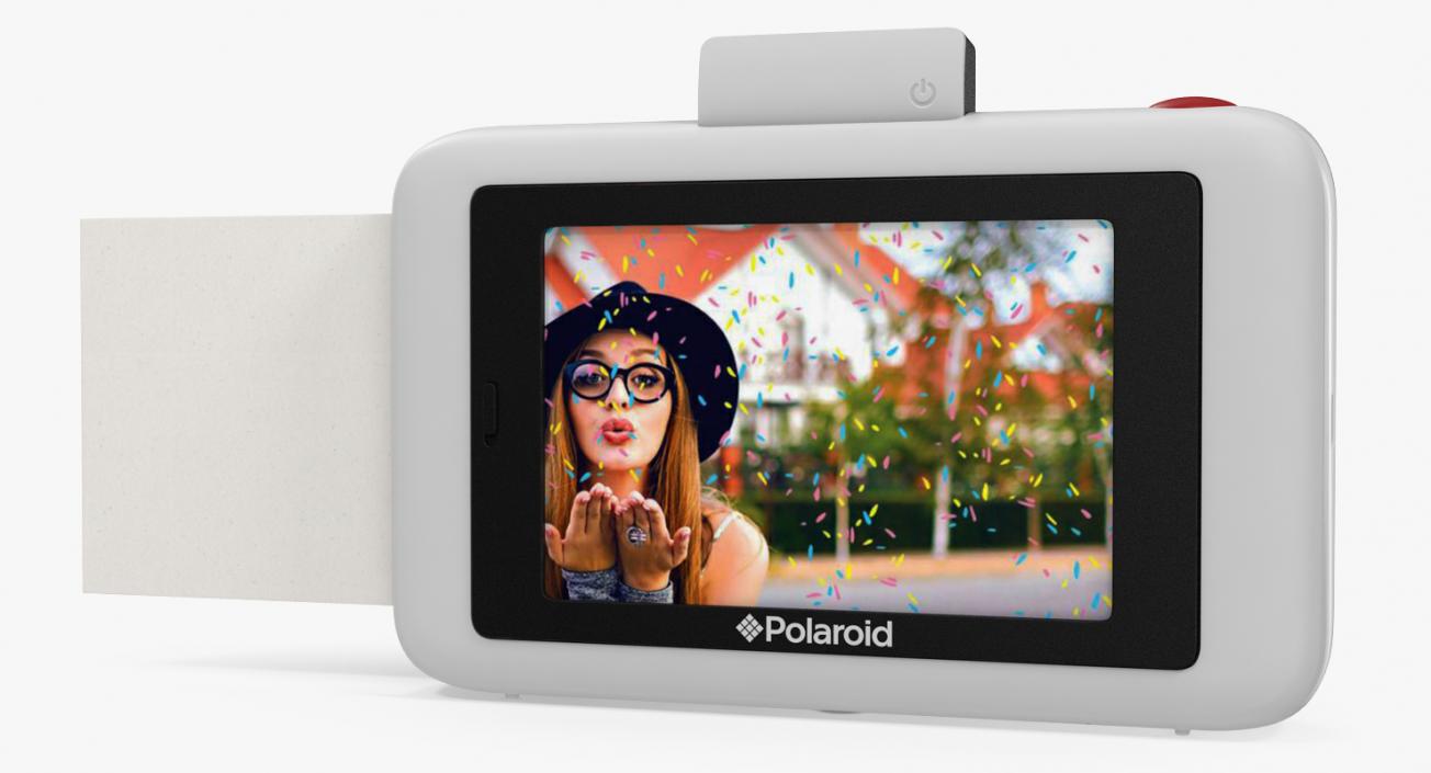 3D Polaroid Snap Digital Instant Camera