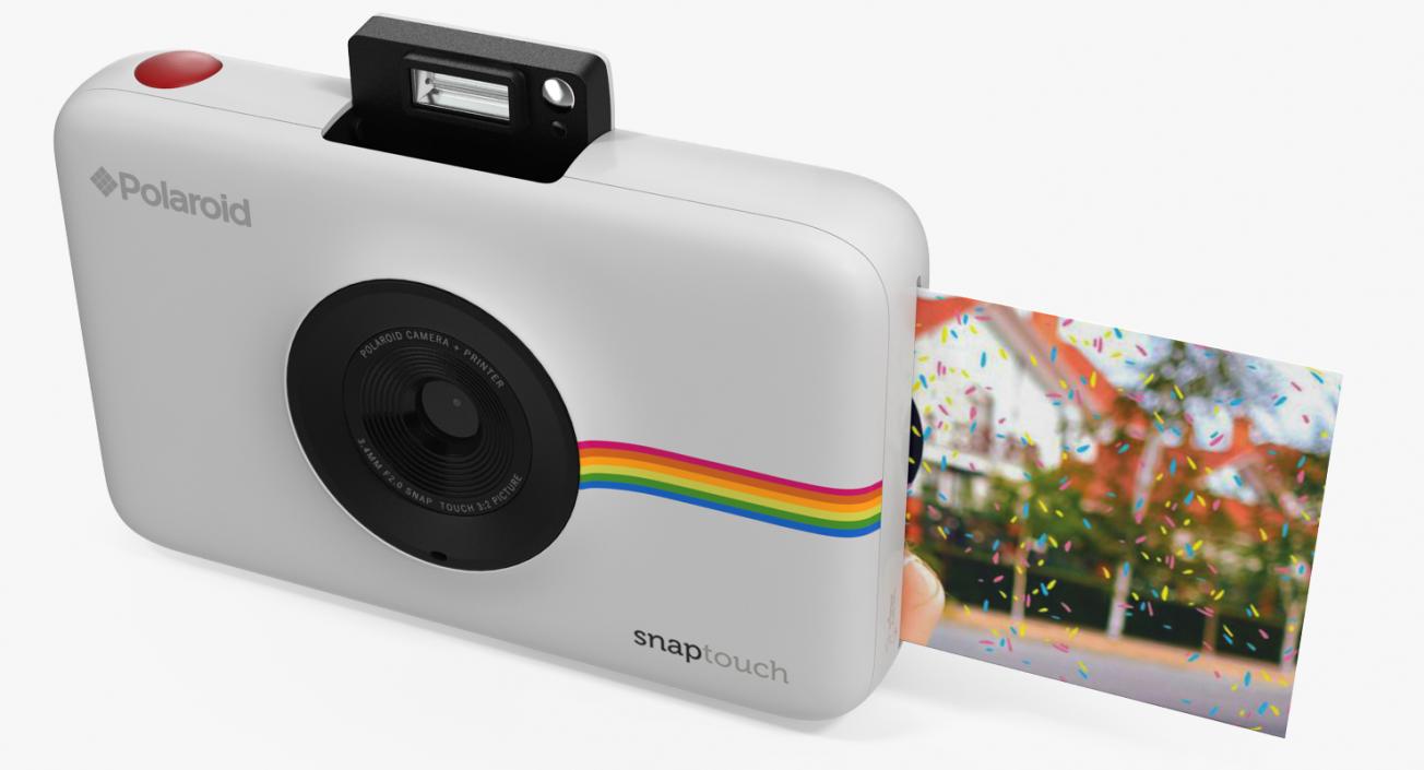 3D Polaroid Snap Digital Instant Camera