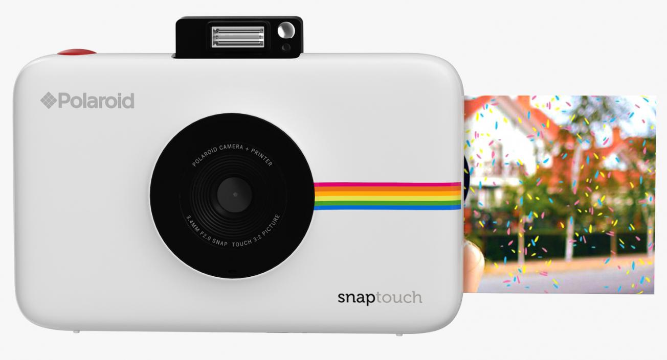 3D Polaroid Snap Digital Instant Camera