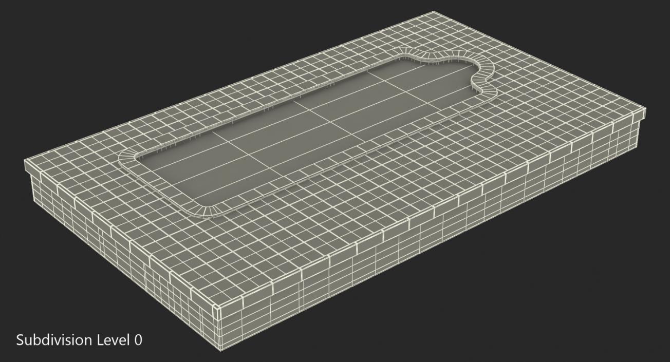 3D Swimming Pool model