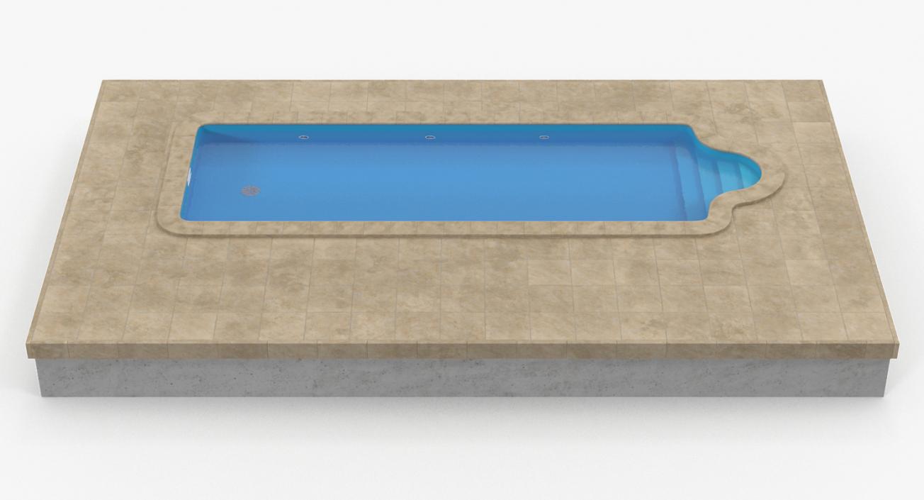 3D Swimming Pool model