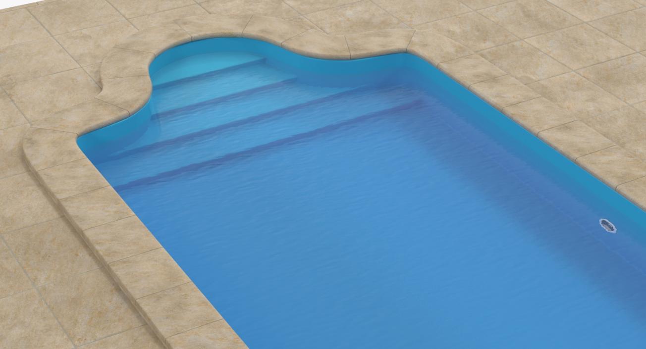 3D Swimming Pool model