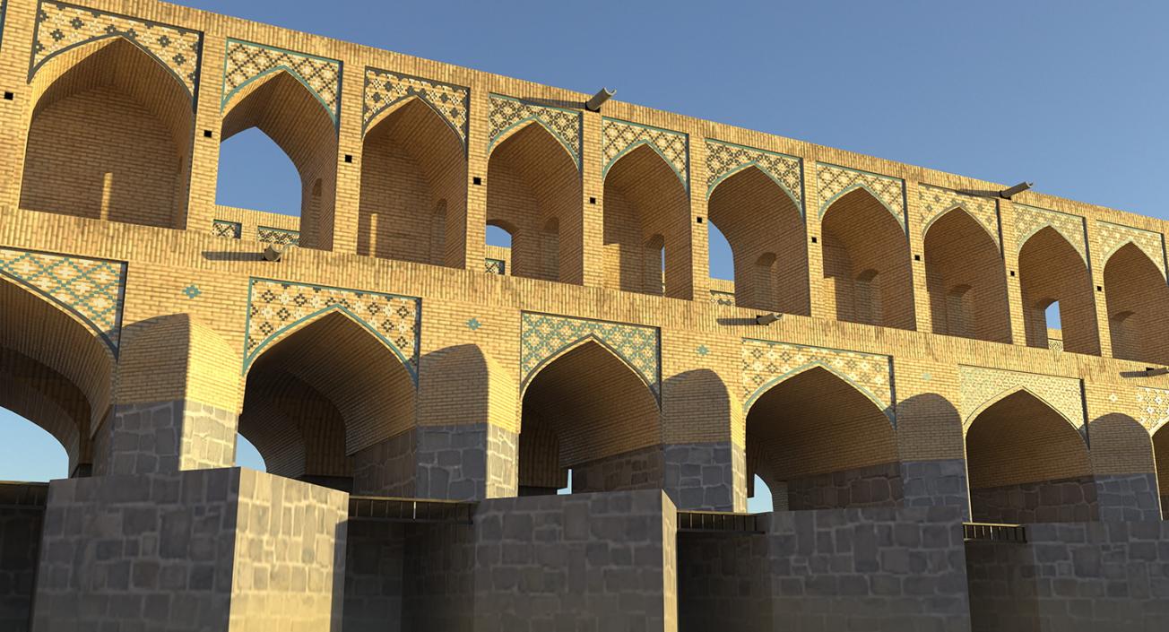 Persian Bridge 3D model