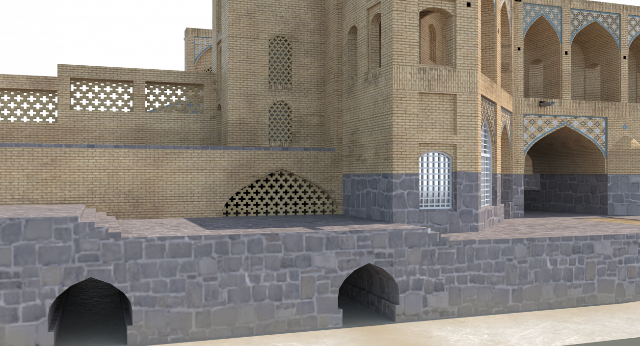 Persian Bridge 3D model