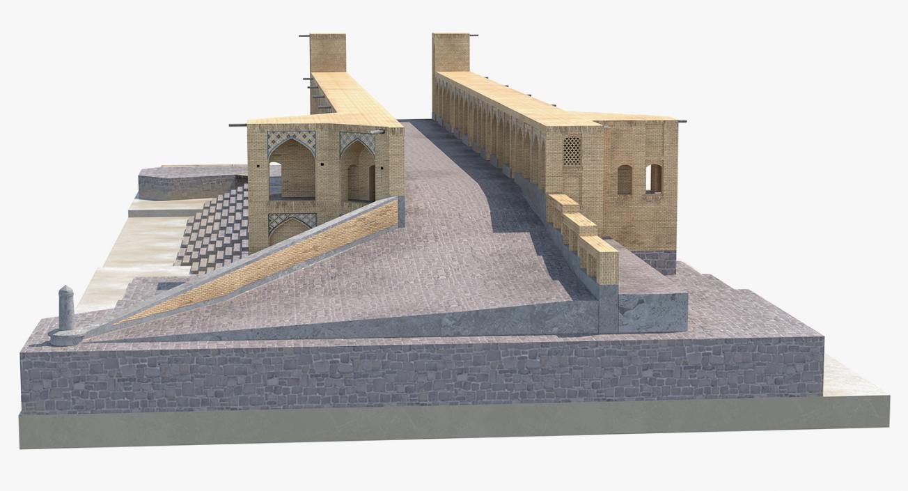 Persian Bridge 3D model