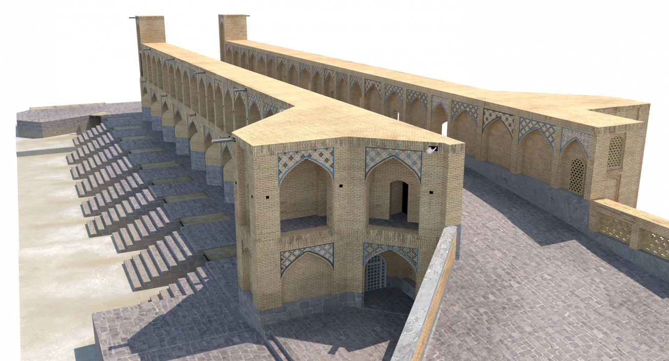 Persian Bridge 3D model