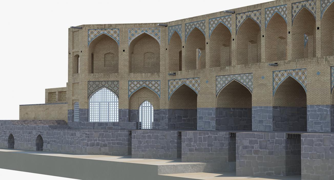 Persian Bridge 3D model