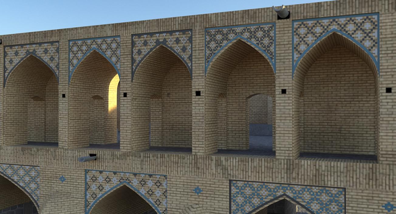 Persian Bridge 3D model