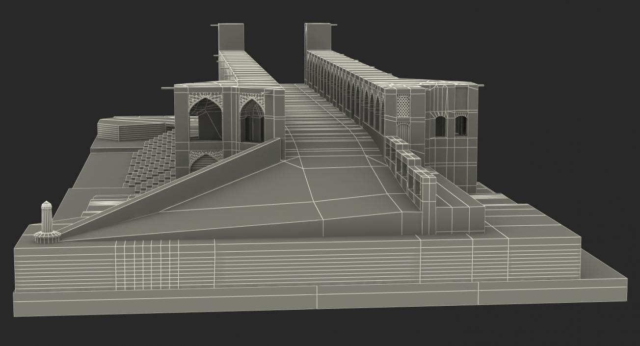 Persian Bridge 3D model