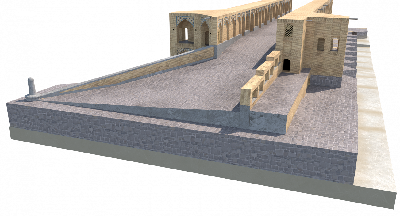 Persian Bridge 3D model