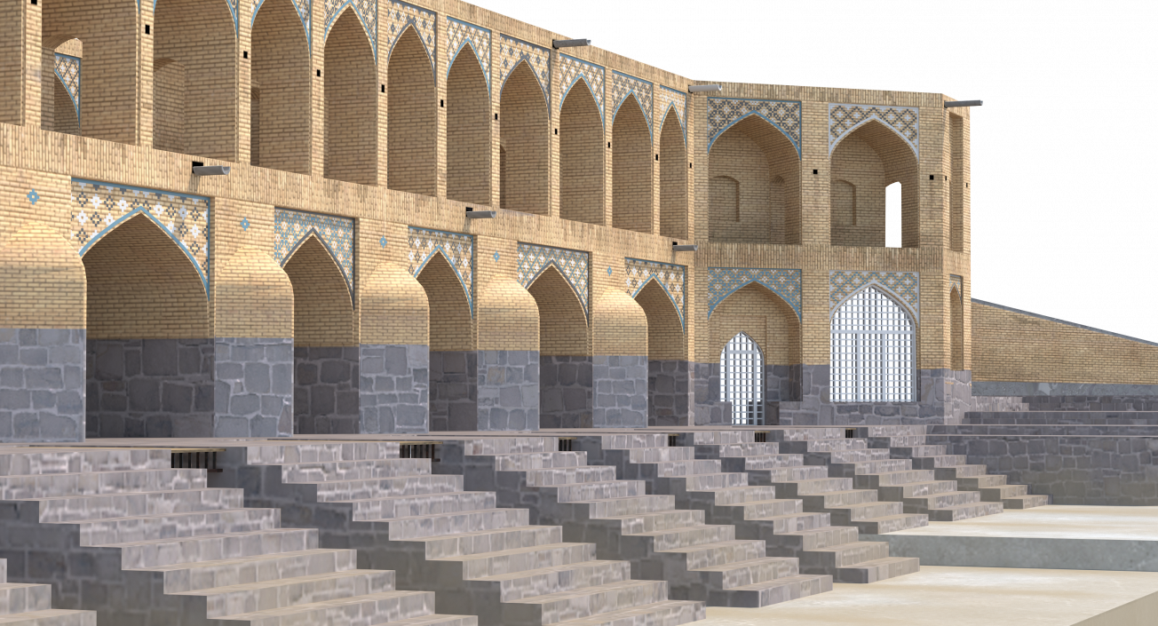 Persian Bridge 3D model