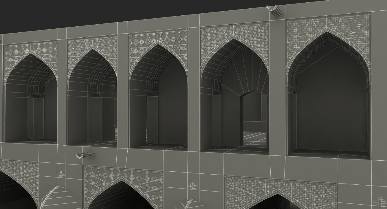 Persian Bridge 3D model