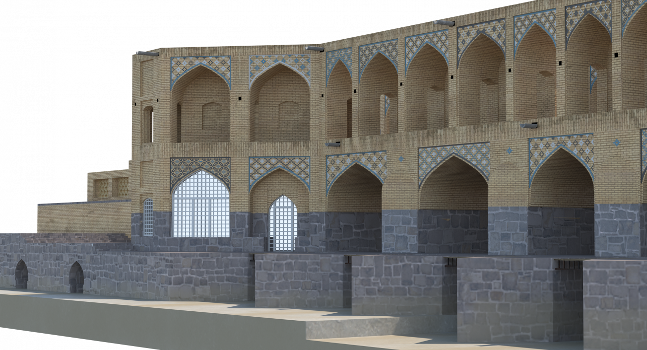 Persian Bridge 3D model