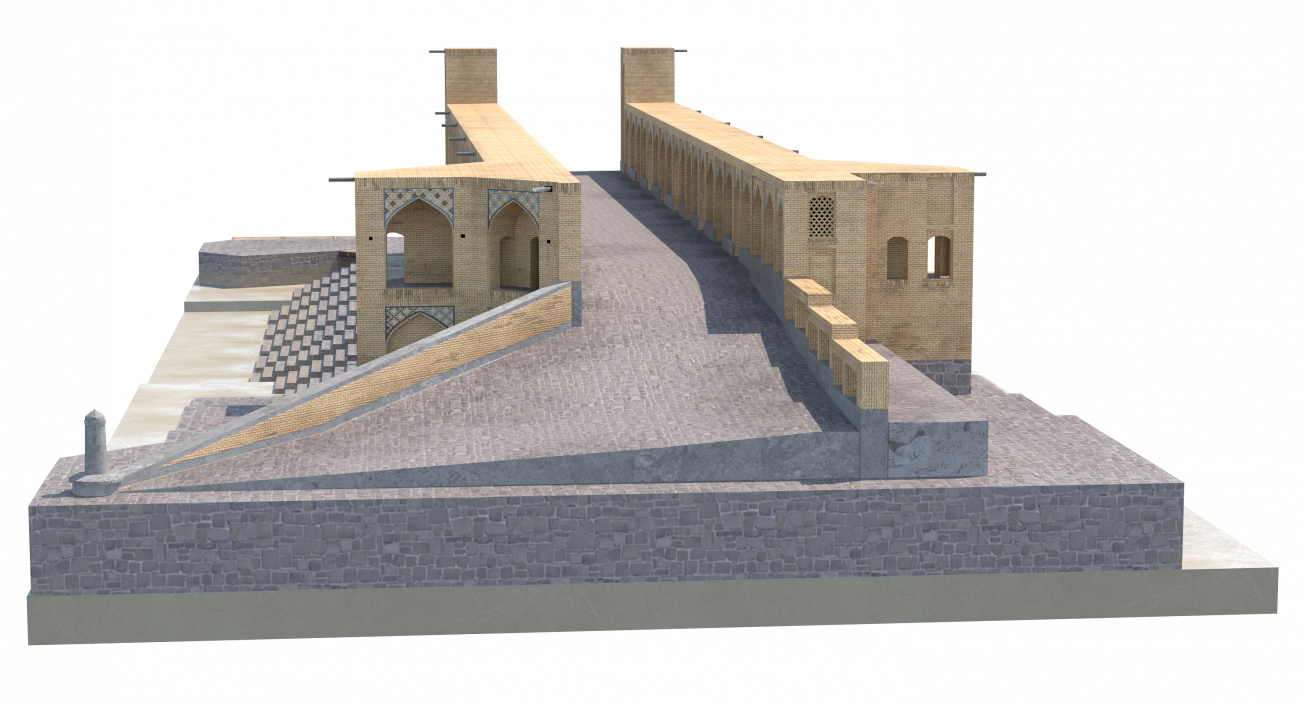 Persian Bridge 3D model